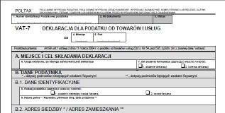[PDF] Deklaracja VAT-7K (9) aktywny DRUK online – pobierz za darmo eDeklarację VAT-7K (9)