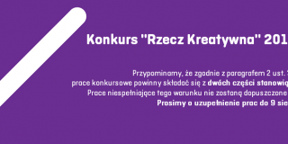 Konkurs dla twórców rękodzieła i projektantów zabawek: Rzecz Kreatywna 2015