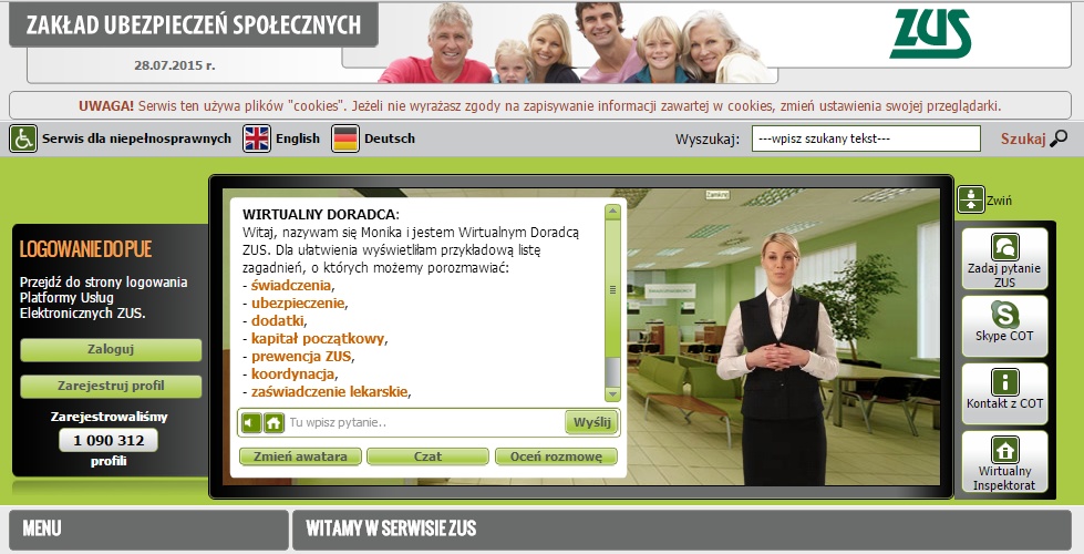 Składki ZUS 2016 dla przedsiębiorców: 1 121,52 zł
