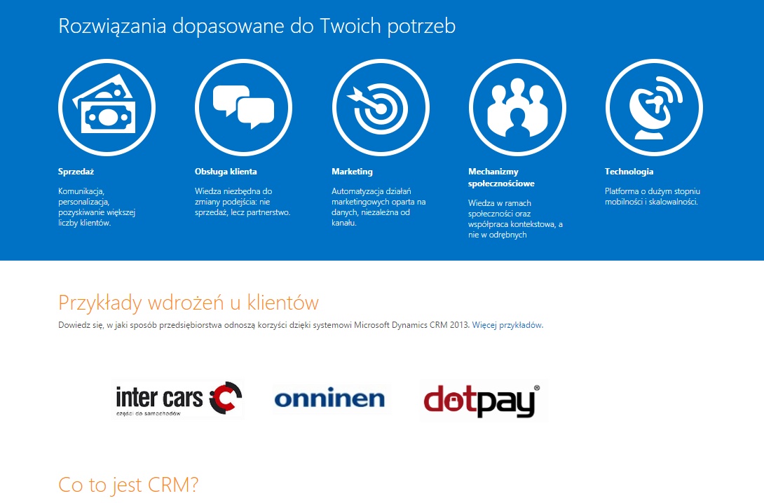 Jaki CRM do małej firmy? A MOŻE… Dynamics CRM (część 1/2)